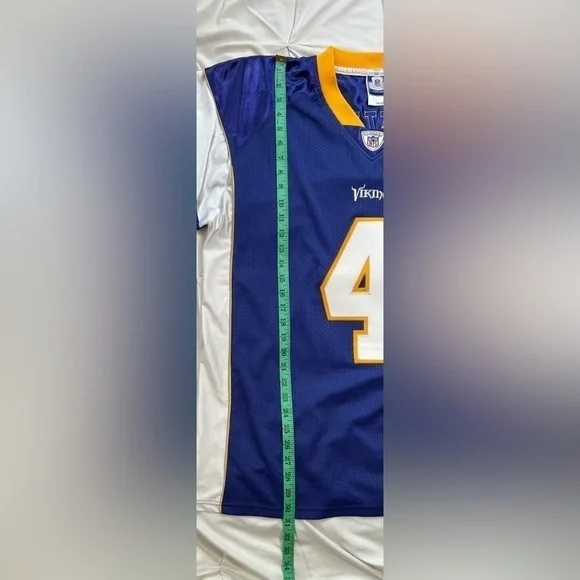 Brett Favre Minnesota Vikings Vintage Authentic Reebok Football Jersey - Picture 4 of 12